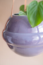 donica wisząca PLANETA na rzemyku (fiolet) - Image 2