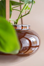 osłonka ceramiczna OVAL na rzemyku (miodowa) - Image 3