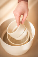 RUNO Set of Plant Pot Covers Size S+M+L (beige) - Image 3