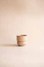 RUNO Set of Plant Pot Covers (Small + Small) – Light Pink & Caramel - Image 5