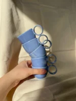 espresso cup with handle (60 ml) blue