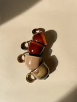 espresso cup with handle (60 ml) honey-colored - Image 3