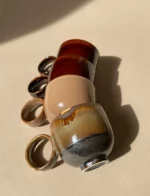 espresso cup with handle (60 ml) honey-colored - Image 4