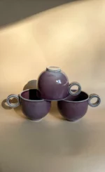 cup with handle 220 ml (purple)