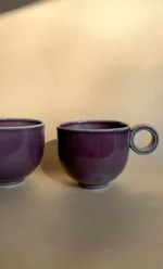 cup with handle 220 ml (purple) - Image 2