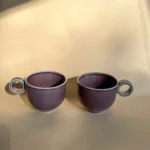 cup with handle 220 ml (purple) - Image 3