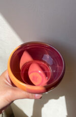 Tricolor Tea Bowl (orange) - Image 2