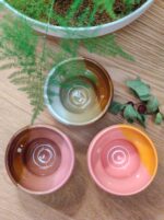 Tricolor Tea Bowl (pink panther) - Image 15