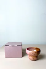 Tricolor Tea Bowl (pink panther) - Image 11