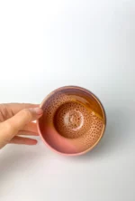 Tricolor Tea Bowl (pink panther) - Image 7