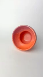 Tricolor Tea Bowl (orange) - Image 3