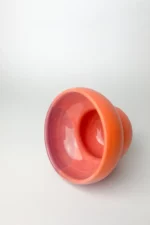 Tricolor Tea Bowl (orange) - Image 5