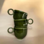 cup with handle 220 ml (bottle green)