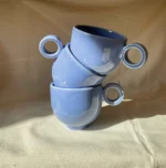cup with handle 220 ml (blue)