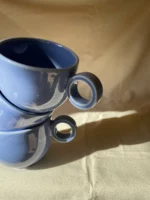 cup with handle 220 ml (blue) - Image 2
