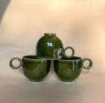 cup with handle 220 ml (bottle green) - Image 3