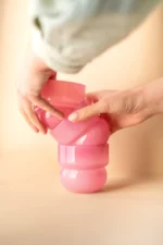 DRINKING GLASSES (set of 2) - raspberry