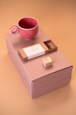 GIFT BOX (classic cup/bowl + natural incense + incense holder)