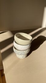 Tea Bowl Large (cobalt blue splashes) - Image 4