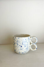 MUG (330 ml)) cobalt blue spots - Image 4