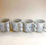 MUG (330 ml)) cobalt blue spots