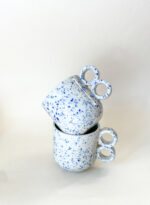 MUG (330 ml)) cobalt blue spots - Image 5