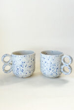 MUG (330 ml)) cobalt blue spots - Image 2