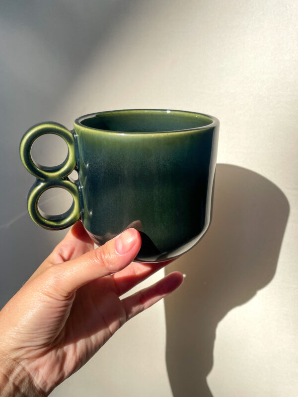mug green